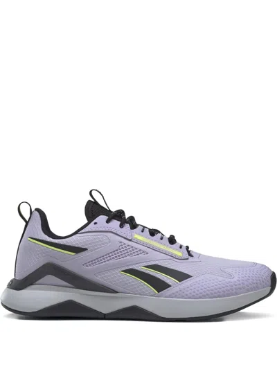 Reebok Nanoflex Textured Trainers In Purple