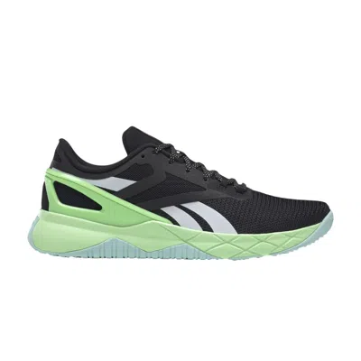 Pre-owned Reebok Nanoflex Tr 'black Neon Mint' | Men's Size 6.5