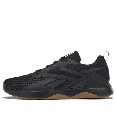 Reebok Nanoflex V2 'black Gum' In Core Black/pure Grey 8/gum