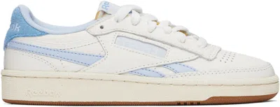 Reebok Off-white & Blue Club C Revenge Vintage Sneakers In Chalk/y2kblue