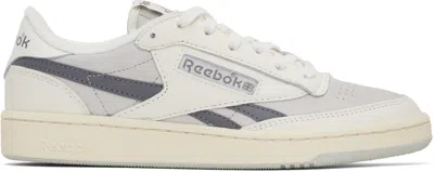 Reebok Off-white & Gray Club C Revenge Vintage Ii Sneakers