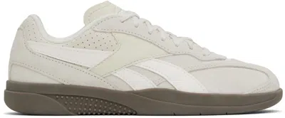 Reebok Off-white & White Hammer Street Sneakers In Alabaster/chalk/gum