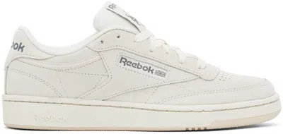 Reebok Off-white Club C 85 Sneakers In Bon/bon/purgry