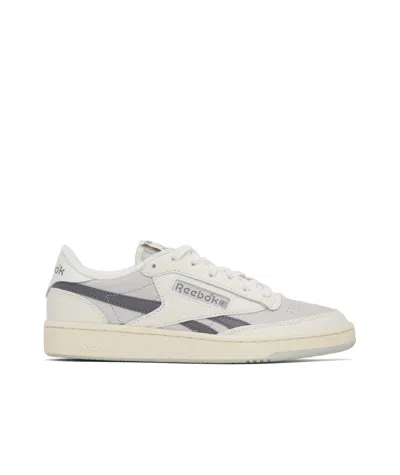 REEBOK OFF-WHITE  GRAY CLUB C REVENGE VINTAGE II SNEAKERS