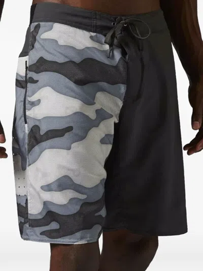 Reebok One Series 2in1 Camouflage Track Shorts In Black
