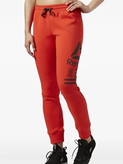 Reebok One Series Crossfit Track Pants In Red