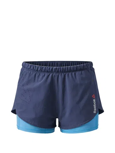 Reebok One Series Running Shorts In Blue