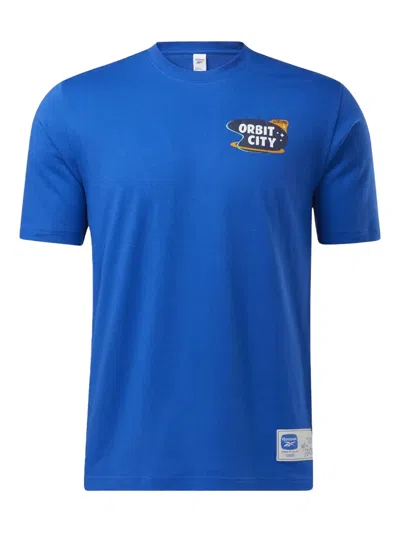 Reebok Orbit City T-shirt In Blue