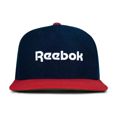 Reebok Originals Flat Brim Unisex Adult Baseball Cap In Blue