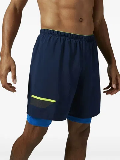 Reebok Osr 2-1 Shorts In Blue