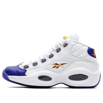 Reebok Packer Shoes X Question Mid 'for Player Use Only - Kobe Bryant' In White