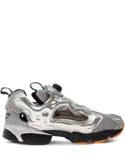 Reebok Panelled Sneakers In Gray