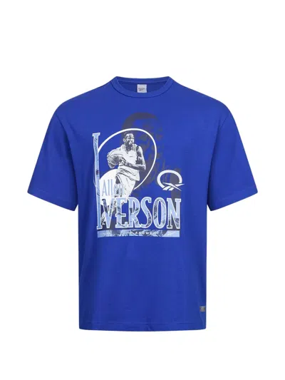 Reebok Panini Iverson T-shirt In Blue