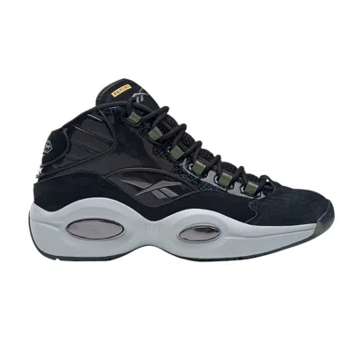 Pre-owned Reebok Panini X Question Mid 'black Pulsar Prizm'