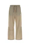 Reebok Drawstring Waistband Joggers In Stretch Nylon In Multicoloured