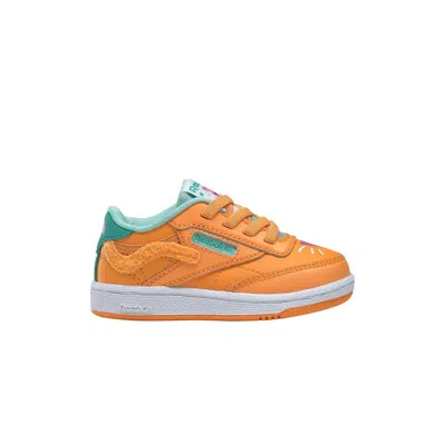 Pre-owned Reebok Peppa Pig X Club C Toddler 'candy Cat' | Orange | Infant Size 4