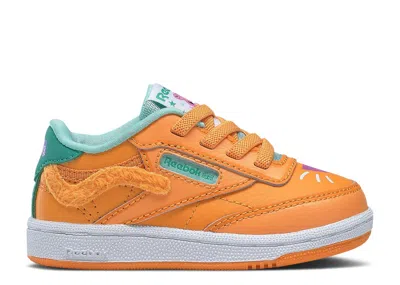 Reebok Babies'  Peppa Pig X  Club C Toddler 'candy Cat' In Orange