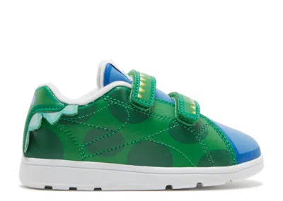 Reebok Babies'  Peppa Pig X  Complete Cln 2 Toddler 'dinosaur' In Green