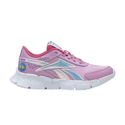 Pre-owned Reebok Peppa Pig X  Zig Dynamica 2 Little Kid 'teddy And Rain Boots' | Pink | Kid's Size 13.5