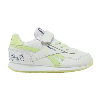 Pre-owned Reebok Peppa Pig X Royal Classic Jogger 3 Toddler 'glow In The Dark' | White | Infant Size 4