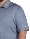 REEBOK REEBOK PERFORMANCE DIAMOND DOT PRINT POLO SHIRT