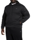Reebok Performance Fleece Pullover Hoodie In Black