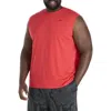 Reebok Performance Jersey Tech Muscle Tee In Red