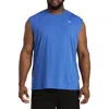 Reebok Performance Jersey Tech Muscle Tee In Cobalt