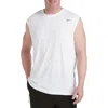 Reebok Performance Jersey Tech Muscle Tee In White
