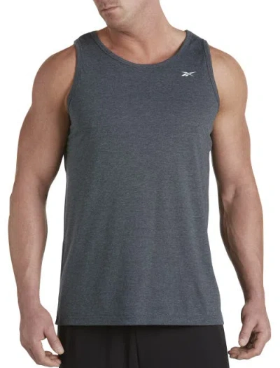 Reebok Performance Jersey Tech Tank Top In Granite