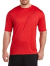 Reebok Performance Mesh T-shirt In Excellent Red Heathe