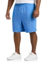 Reebok Performance Tech Heather Shorts In Blue