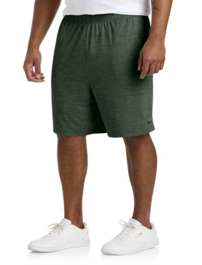 Reebok Performance Tech Heather Shorts In Green