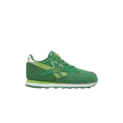 Pre-owned Reebok Pj Masks X Classic Leather Toddler 'gekko' | Green | Infant Size 4