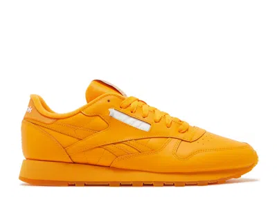 Reebok Popsicle X  Classic Leather 'semi Fire Spark' In Orange