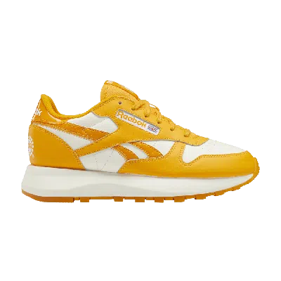 Pre-owned Reebok Popsicle X Wmns Classic Leather Sp 'semi Fire Spark' In Orange