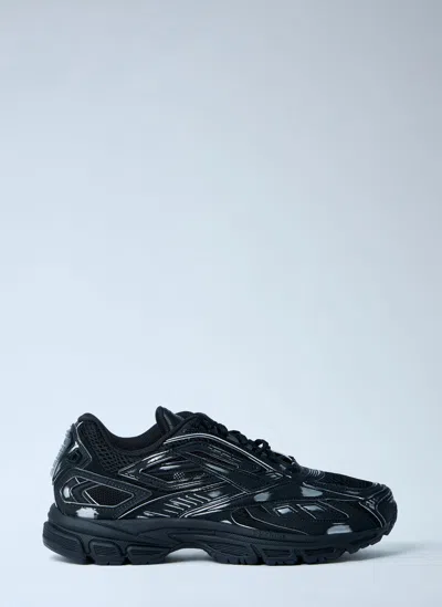 Reebok Premier Road Ultra Black Sneakers In Animal Print