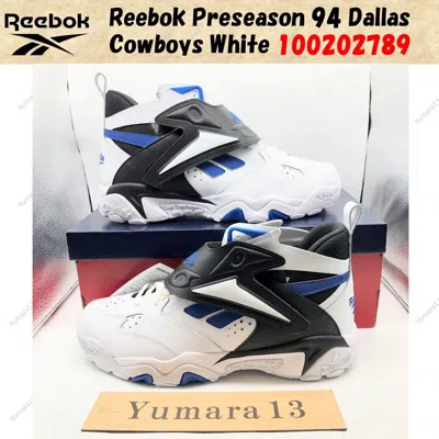 Pre-owned Reebok Preseason 94 Dallas Cowboys White 100202789 Men's Size