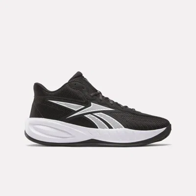 Reebok Press Retro Basketball Shoes In Black
