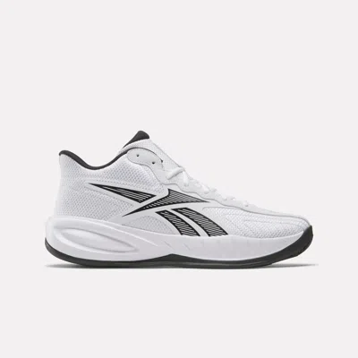 Reebok Press Retro Basketball Shoes In Gray