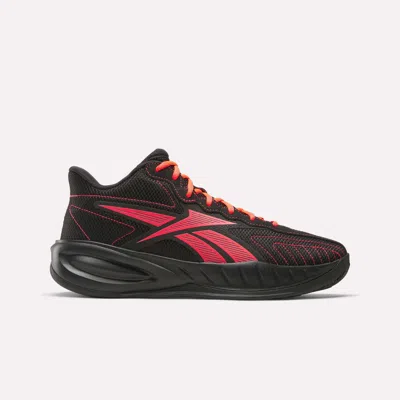Reebok Press Retro Basketball Shoes In Red