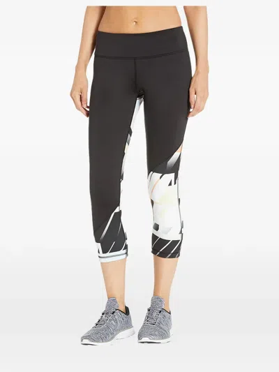 Reebok Printed Leggings In Black