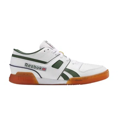 Pre-owned Reebok Pro Workout Low Mu 'white Utility Green Gum' | Men's Size 7