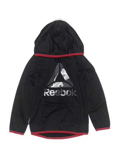 Pre-owned Reebok Kids' Pullover Hoodie In Black