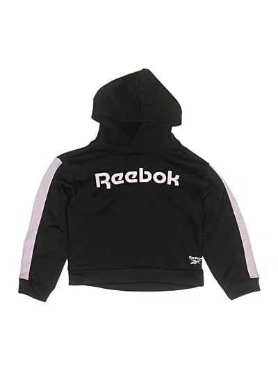 Pre-owned Reebok Kids' Pullover Hoodie In Black