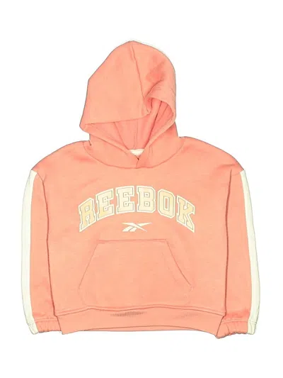 Pre-owned Reebok Kids' Pullover Hoodie In Orange