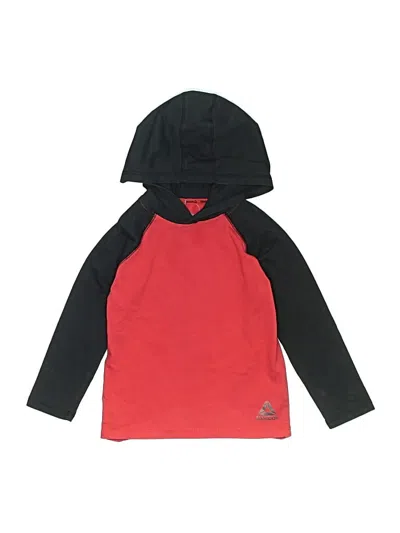 Pre-owned Reebok Kids' Pullover Hoodie In Red