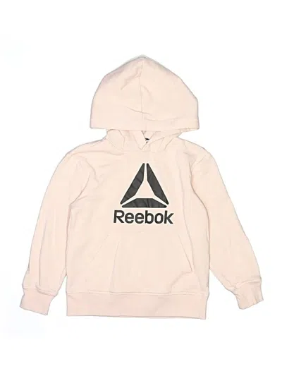 Pre-owned Reebok Kids' Pullover Hoodie In Tan