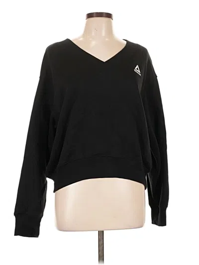 Pre-owned Reebok Pullover Sweater In Black