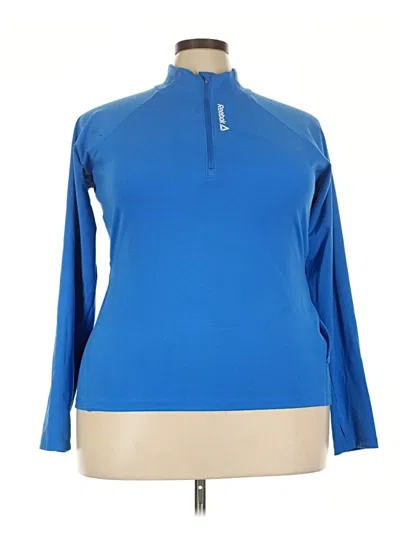 Pre-owned Reebok Pullover Sweater In Blue